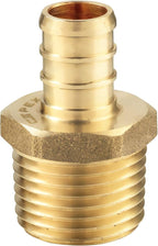 EFIELD Pex 1/2 Inch x 1/2 Inch Male NPT Adapter Brass Crimp Fittings - Image 3
