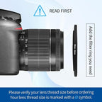 55-82mm Step-Up Ring Adapter, 55mm to 82mm Step Up Filter Ring - Image 4