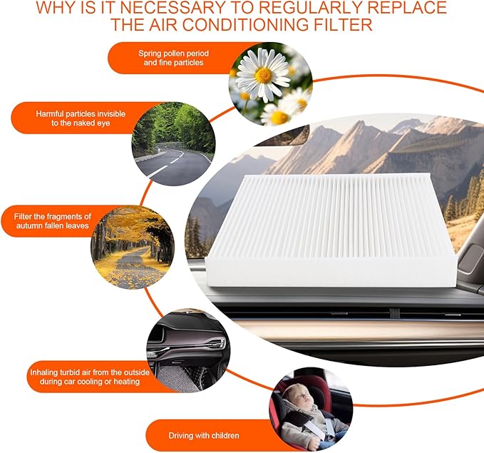 Original Equipment Manufacturer Cabin Air Filter Compatible - Image 2