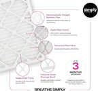 Simply 24x30x1 Air Filter, MERV 11, 12 Pack, - Image 4