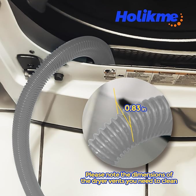 Holikme Dryer Vent Cleaner Kit 2 Pieces - Image 5