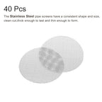 MECCANIXITY Pipe Screen Stainless Steel Screens, 3/4 Inch Diameter - Image 3