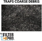 Black Coarse Filter Media, 1.25" Thick, 6 Pack, Ponds or Water Gardens - Image 5
