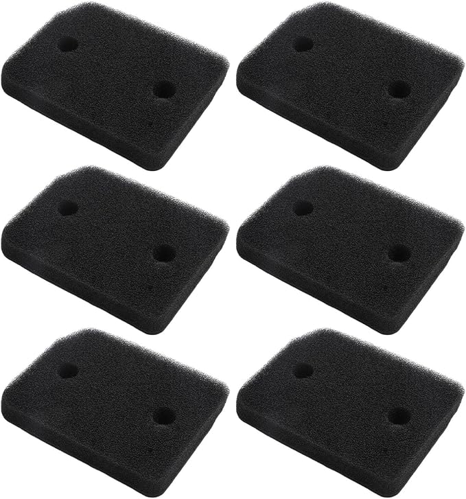 5 Pack Black Sponge Filter Mat For Replacement Foam Filters For Dust Control - Image 6
