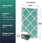 Spearhead MERV 11+ EPA-Registered Odor Defense HVAC AC Furnace Filter w/Rigid - Image 2