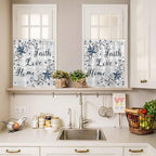 Farmhouse Kitchen Curtains Set 3 Piece - Image 7