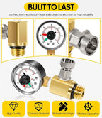 98209800 High Flow Manual Relief Valve/Air Relief Manual Valve Assembly - Image 4
