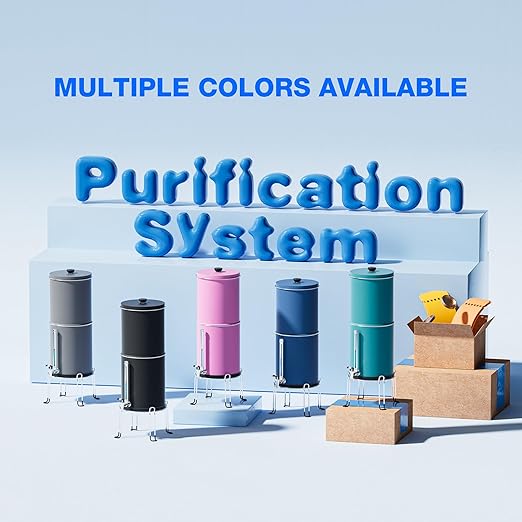 Purewell 3-Stage 0.01μm Ultra-Filtration Gravity Water Filter System, 304 - Image 2
