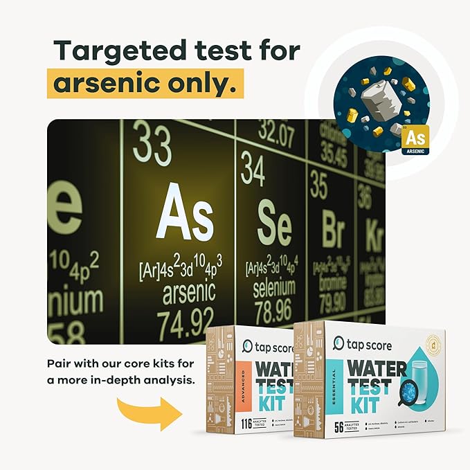 Tap Score Total Arsenic in Water Test Kit | Specialized EPA Certified Drinking - Image 4