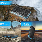 YELOMIN Solar Charger, 20000mAh Portable Type-C Solar Power Bank - Image 8