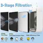10-Pack Filters Replacement Set Compatible - Image 4