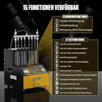 AUTOOL Automotive 6-Cylinder 110V GDI Fuel Injector Cleaning Machine, EFI Fuel - Image 4