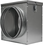 Repa Market 8" Duct Air Filter Box – Galvanized Steel Inline Dryer Filter by RepaMarket