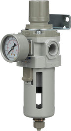 PneumaticPlus SAW400-N04BG Compressed Air Filter Regulator Piggyback Combo 1/2" - Image 3
