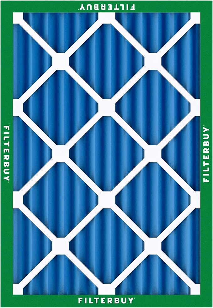 Filterbuy 24x28x2 Air Filter MERV 13 Optimal Smoke & Allergy Defense, - Image 8