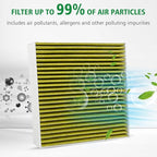 2PCS Cabin Engine Air Filter Kits Fits - Image 6