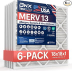 BNX TruFilter 18x18x1 Air Filter MERV 13 by BNX