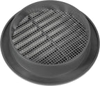 Graphite/Gray 4" Inch Round Ventilation Grille - Image 4