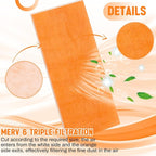 1 In x 25 In x 10 Ft Air Vent Filters Roll DIY Cut to Size Air Filter material - Image 3
