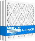 10x24x1 Air Filter, MPR 1900 & FPR 10, MERV 13 Pleated Air Filter by Chenzhit