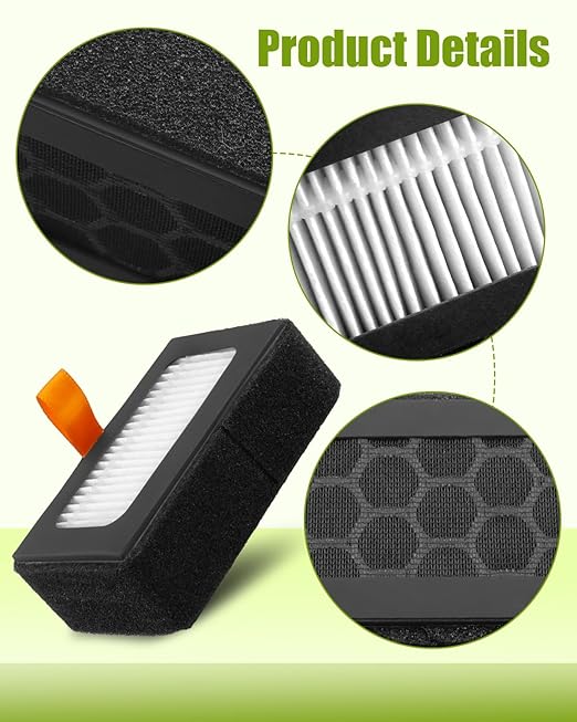 2PCS Air Filter Fit for Bambu Lab X1C X1 P1S 3D Printers, - Image 6