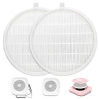 Nail Dust Collector Filter, Replacement Filters Compatible by Mecefeno