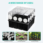 5 Set Monotub with Filter Disks 43.5 Quart Mushroom Grow Kit Vegetable Planting - Image 3