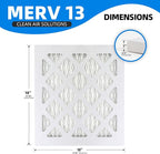 18x18x1 Furnace Air Filters, MPR 1900 & FPR 10, MERV 13 Pleated Air Filter - Image 3