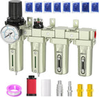 Industrial Grade 4-Stage Air Drying System, 1/2" NPT by BOGERDACK