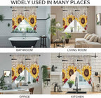 Red Yellow Sunflowers Swag Valances - Image 9