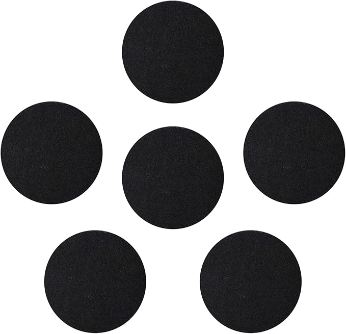 Eagles 6 Pack Charcoal Filters for Compost Bucket, 6.5 Inch Double Thinck 0.4 by Eagles