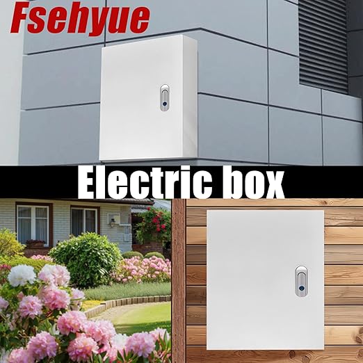 Electrical Box 20 x 16 x 6 Inch Indoor Outdoor Electrical Enclosure Box Steel - Image 7