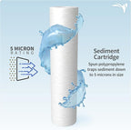 Aquatic Life 10-Inch Sediment, Carbon Block and Mixed-Bed Color Changing - Image 2