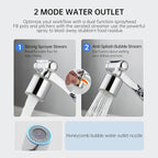 YYKBZ Water Filter For Sink Faucet Extender, 1080° Swivel Aerator, 2 Modes - Image 3