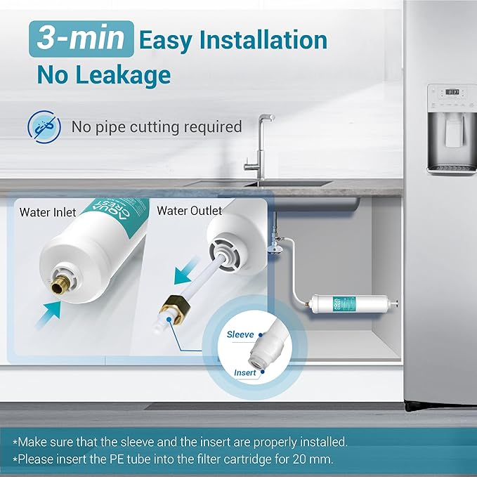 AQUACREST 5 years In-Line Water Filter - Image 8