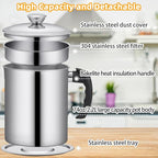 Kaemi 2.2L / 74OZ Bacon Grease Container - Image 2