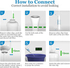 Inline Water Filter for Ice Maker, Refrigerator, Under-Sink Reverse Osmosis - Image 7