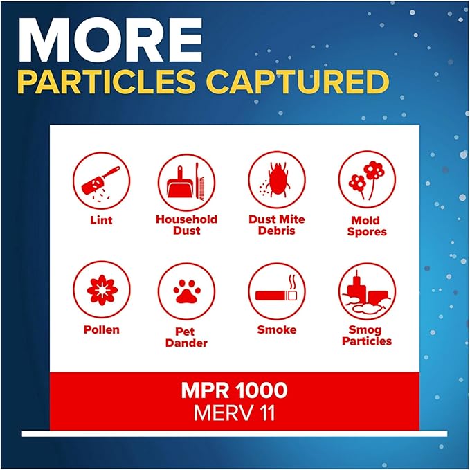 Filtrete 12x20x1 Air Filter, MERV 11, MPR 1000, Allergen Defense, 3-Month AC - Image 4