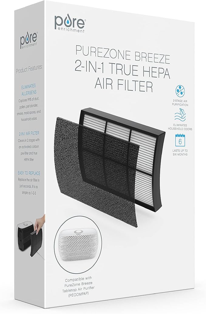 Pure Enrichment® Genuine 2-in-1 True HEPA Official Replacement Filter - Image 5