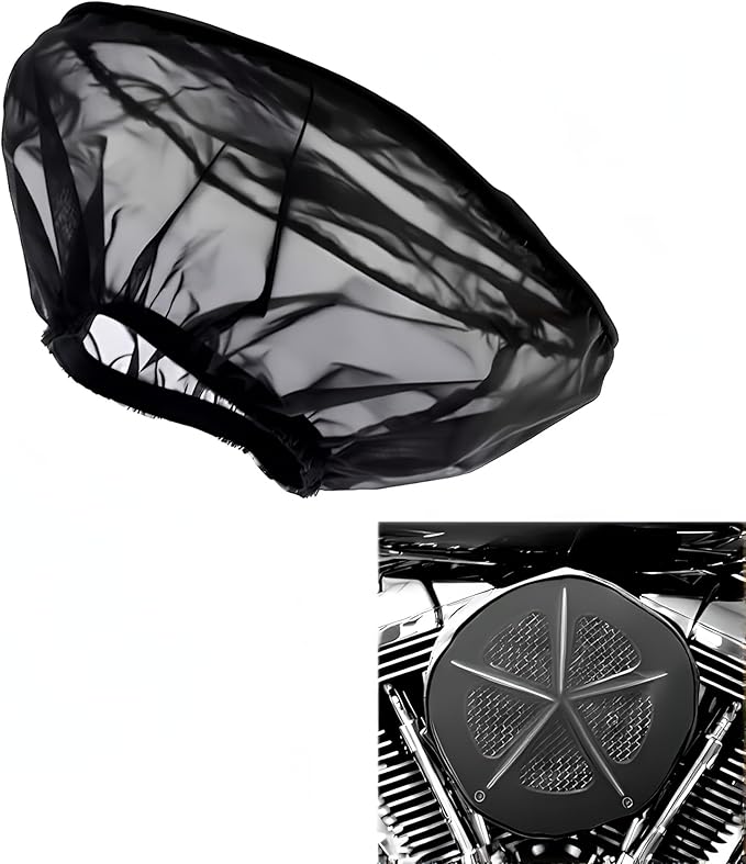 Motorcycle Waterproof Air Filter Rain Sock Dustproof Protective Cover Fits - Image 3