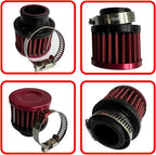 25mm Universal Air Intake Filter, Auto Breathe Filter Vent Crankcase Cleaner - Image 6