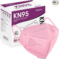 Miuphro KN95 Face Mask 50 Pack, Disposable Respirator Masks, 5 Layer Design by Miuphro