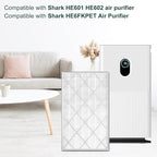 HE601 Replacement Filter for Shark HE6FKPET HE601 HE602 6 Fan, 3-in-1 Filter - Image 2