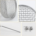 RV flying insect screen fit for RV furnace vent screen, RV water heater vent - Image 4