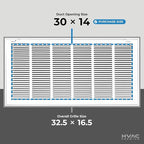 30x14 Return Air Vent Cover Grille - Image 2
