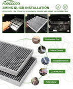 2-Pack HEPA Cabin Air Filter Fits - Image 5