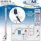 APPLIED MEMBRANES INC. Solapur Whole House Ultraviolet Water Purifier UV - Image 3