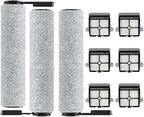 Wet and Dry Vacuum Cleaner Roller Brushes & Filters, Compatible - Image 2