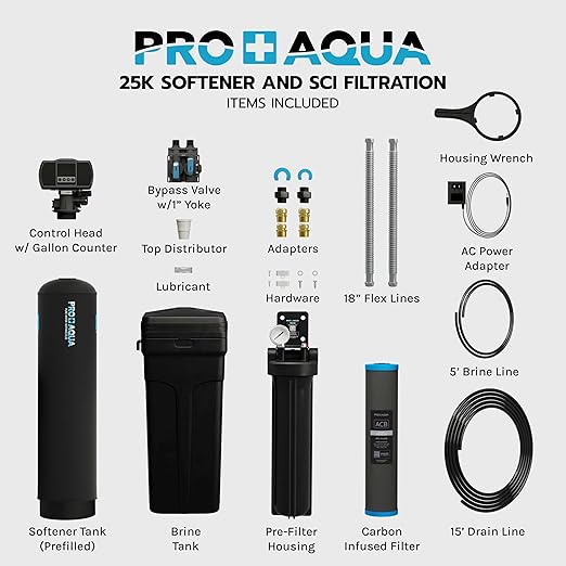 PRO+AQUA PRO-SCI-S25E Whole House Water Filter & Softener Bundle | 25, 000 - Image 2