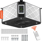 ABESTORM Air Filtration System Woodworking Built-in Ionizer, 1350CFM Hanging by AbestormSolutionsINC